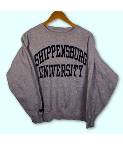 Sweat Shippernsburg University gris, manches longues.